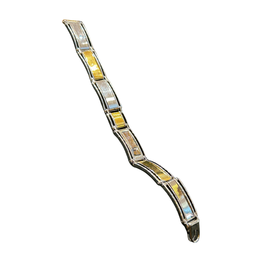 Silver and Gold Braclet