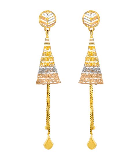 Lotus Dangler Earrings