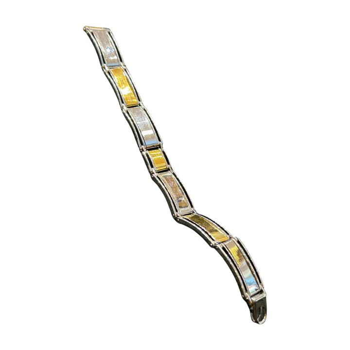 Silver and Gold Braclet