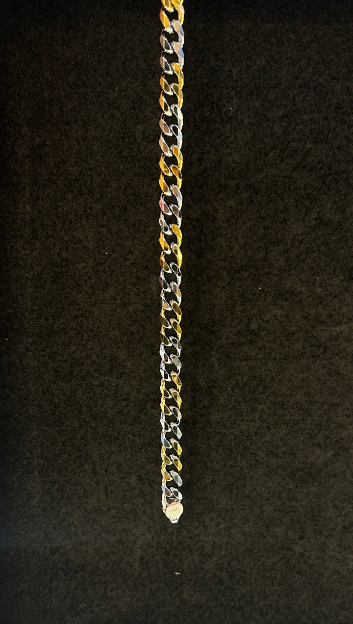 Men’s light cuban bracelet